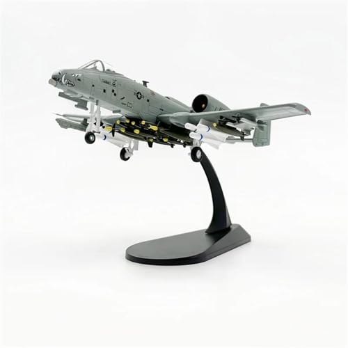 Modelo de avión de metal A-10 escala 1/100 réplica coleccionable Thunderbolt II 2