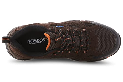 Nevados XP Men's Boomerang II Low Waterproof Hiking Boots | Lightweight for Trail, Walking, Summer Outdoors | Comfortable w/Memory Foam | Rugged Carbon Rubber Sole3