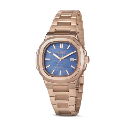 Image of Ajanta Quartz Astera Dial Stainless Steel Date Display Watch for Men
