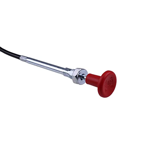 Cable de apagado E5NN9C331EA para un control de parada preciso en tractores Ford 2