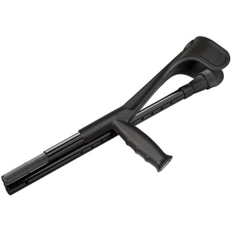 Faltbare Reisestütze aus Carbon in schwarz Cover