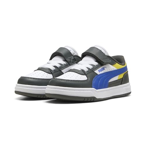 PUMA Sneakers Caven III Block Enfant 30, Shadow Gray Royal Sapphire White Blue