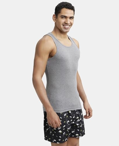 Image of Jockey Mens Apparel Solid Regular Fit Undershirt