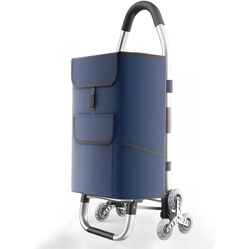 Carretilla plegable con 6 ruedas para carga 50 kg