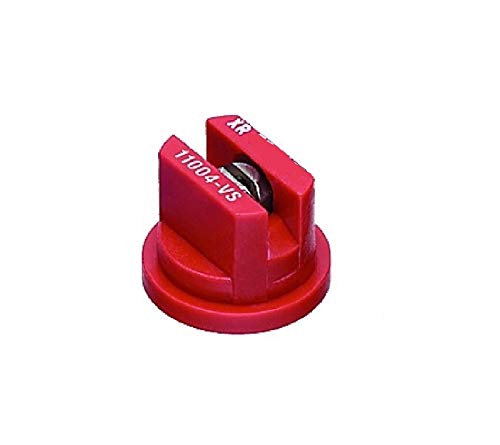 TeeJet Extended Range Flat Spray Tip 110° Red 0.4 GPM @ 40 PSI Farmer Bob's Parts XR11004-VS