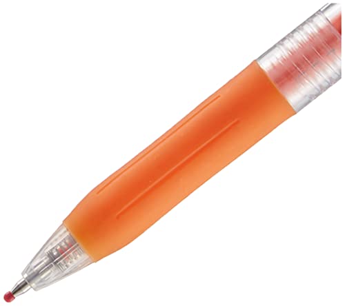Image of Zebra Sarasa Clip Pen 0.7 mm, Red /Orange (JJB15-ROR)