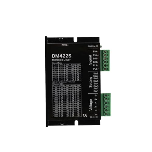 Driver de moteur pas à pas DM422S à courant réglable 0.3-2.2A