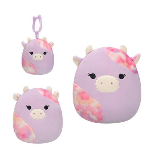 Squishmallows Original Suri Sunset Cow 3-Pack (3.5in, 5in, 8in) – Official Jazwares Plush