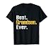 Best Grandson Ever Vintage Funny Father's Day T-Shirt