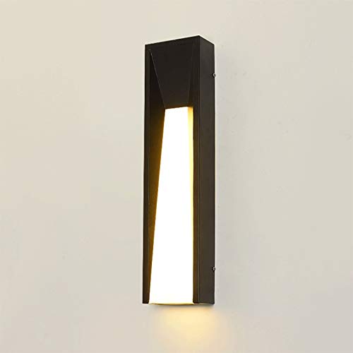 Lampe murale suspendue en acier inoxydable moderne LED Wandlamp pour extérieur de villa et cour