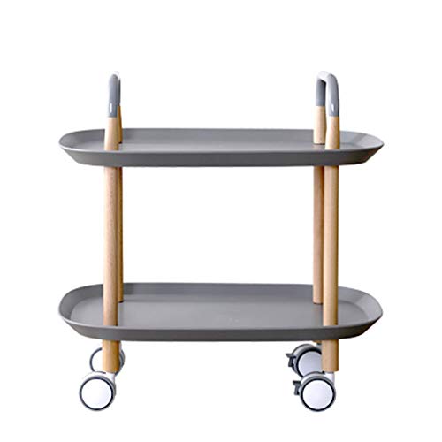 Mesa Auxiliar nórdica Simple Mesa Auxiliar Sala de Estar Almacenamiento móvil pequeña Mesa de café sofá mesas auxiliares hogar multifunción Comedor Coche fácil de Montar (Color: D)