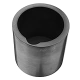 KONTONTY Graphittiegel für Schmuck runder Graphittiegel für Gold runder für das Labor für Silber Schmelztiegel Schmelzkreuzer Black