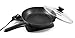 Elite Gourmet EG6207# Scratch Resistant 10.5-inch (2Qt) Fry Pan, Easy-Pour Spout Dishwasher Safe, Non-stick Electric Skillet with Vented Glass Lid, Adjustable Temperature, Black