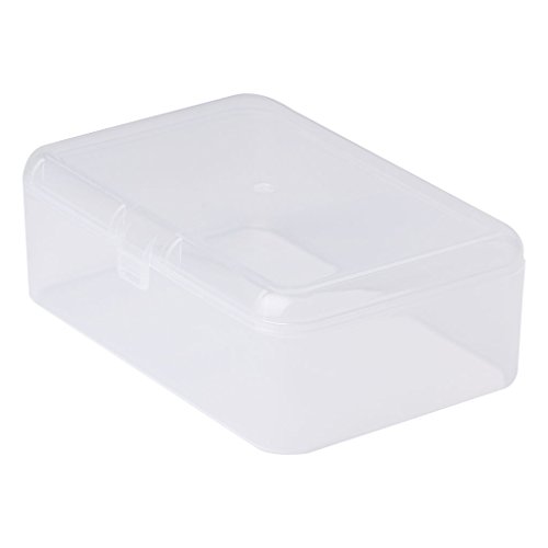 Rectangular Clear Transparent Storage Box Collection Container