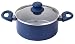 TASTY Antihaft-Topf mit Deckel – Ø20 x 9 cm, aus robustem Aluminium mit Keramischer Antihaft-Beschichtung in Blau/Grau, für alle Herdarten geeignet, Reinigung per Hand