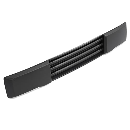 KUAFU Front Bumper Cover Compatible with 2015 2016 2017 Ford F150 F-150 FO1044108 FL3Z-17E810-AA w/o Block Heater & Grille Shutters Lower Grille Trim Panel License Plate Bracket Mount Fascia Cover