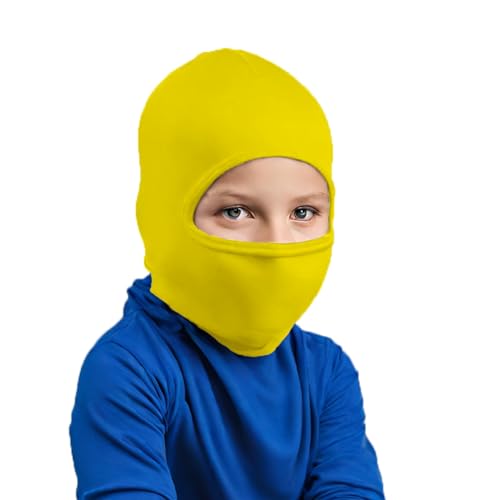 Touca Ninja Balaclava Proteção Uv50+ Infantil Kids Fantasia Halloween Térmica Resistente (Poliéster,