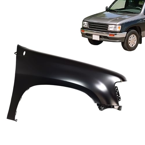 Front Passenger Side Fender Fits for 1993-1998 To-yo-ta T100 Primed Steel Replaces# 5381134010, TO1241149