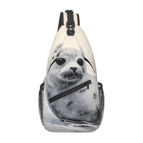 Bolso cruzado tipo sling para hombre y mujer