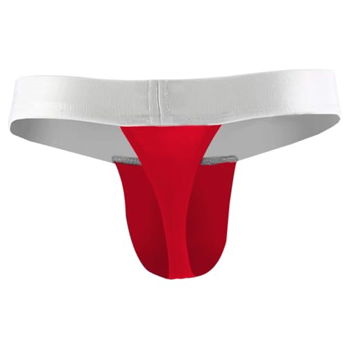 Image of Mens Black Microfiber Mid Waist Free Size Costume Underwear
