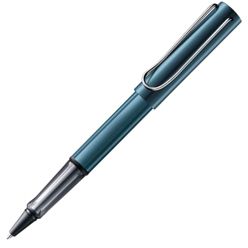 Lamy ALSTAR ROLLER BALL PEN PETROL COLOR-METAL ANODIZED BODY WITH M-63 BLACK REFILL
