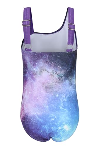 Girls One Piece Swimsuits Bathing Suit with Wide Straps Hawaiian Summer Swimwear for Girls 3-16 Years2