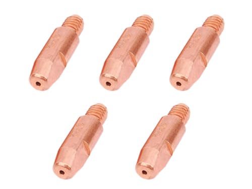Kit - 5 Bico de Contato Para Tocha Mig M6x28 1,0mm 24kd