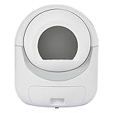 Merax Selbstreinigende Katzentoilette für mehrere Katzen, sicher, Geruchsbeseitigung, App-Steuerung, Automatische Katzenklo, geeignet für alle Arten von Katzenstreu, Unterstützung 5G&2.4G WiFi