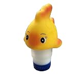 Factorys Automatischer Spender für Aquarien und Pools Handflossen Zum Schwimmen (Yellow, One Size)