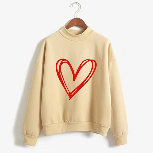 Sweat-shirt imprimé cœur idéal pour un week-end cocooning - 2