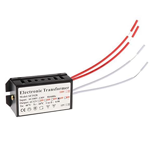 MERISHOPP®2x60W Power Voltage Transformer Converter, Convert AC 110V to AC12V for Lamps|Consumer Electronics | Multipurpose Batteries & Power | Travel Adapters & Converters-picture-24