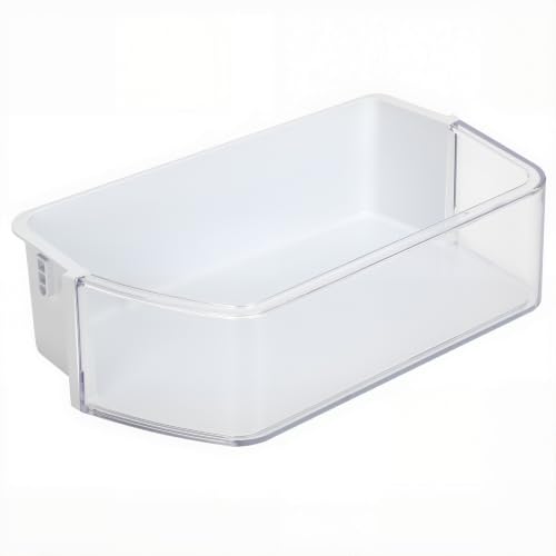 Image of Upgraded DA97-12650A, DA63-06963A, DA63-07104A Door Shelf Basket Bin (Right Side) Compatible with Samsung RF260/RF261/RF263beaesr Refrigerators, Part number: AP5620330, 2692337 with 6 Fridge Magnets