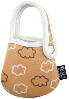 Poire Universal Cell Phone Pouch - Brown Clouds