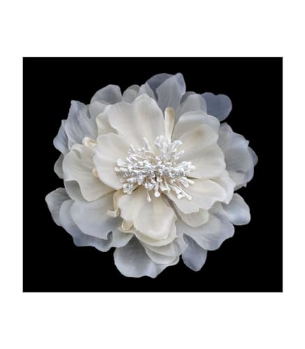 Artipistilos Flor De Tela Runa 14 Cm   Crema   Flores De Tela