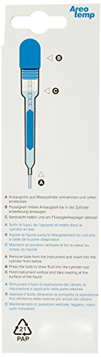 Unitec 74277 Frostschutzprüfer, Frostschutz Messspindel Kühlflüssigkeit Aerotemp, sehr präzise Messung des Kühlerfrostschutzes, Made in Germany, 200 x 30 x 30
