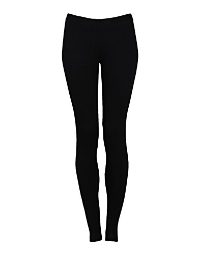 Preisvergleich Produktbild DILLING Damen Leggings aus Bio Baumwolle - Biounterwäsche Schwarz 38