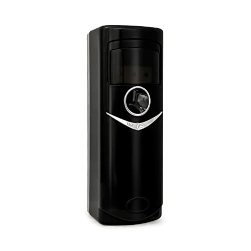 EXEC LED BLACK Automatic Air Freshener Scent Dispenser Perfume Fragrance Aerosol Spray Auto Wall Mounted
