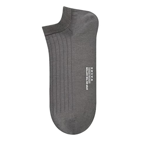 PRDECE Men's Running Trainer Walking Socks Men's Sports Ankle Socks Low Cut Hiking Sport Socks,CY70-1 x 5 pair Cover