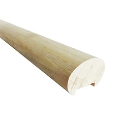 Onlywood Corrimano VERO LEGNO TONDO Ayous Grezzo Diametro 47 mm - Asta da 3 Metri