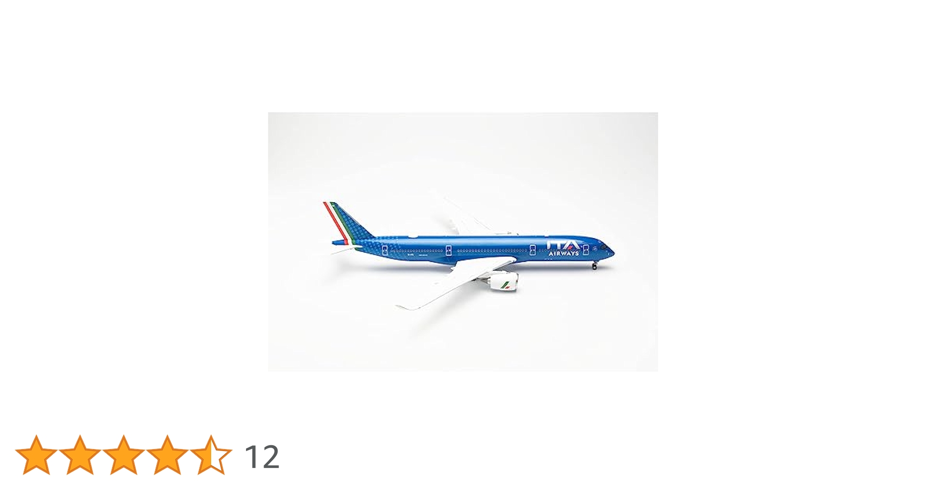 ヘルパ　飛行機模型　ITA航空　A350-900 1/500 Amazon.co.jp: herpa 飛行機モデル ITA Airways Airbus A350-900