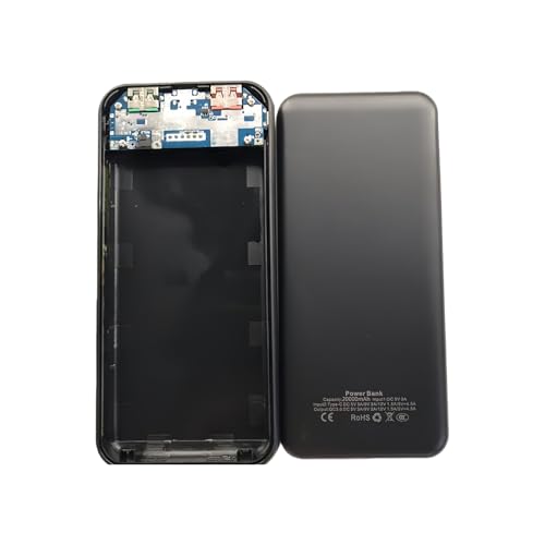 CHIZISX Batería externa de 22,5 W compatible con teléfonos, tabletas, dispositivos, aplicaciones de carga rápida, protecciones inteligentes