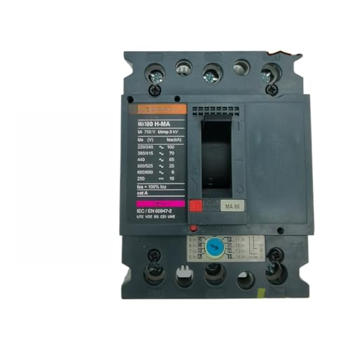 Disjoncteur 80 H 50A 2,5A protection circuit phase neutre