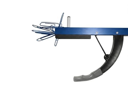 Rehabilitation Advantage 26\" Reacher Grabber Tool, Aluminum Pickup Tool with 3\" Jaw & Magnetic Tip, Lightweight Rust Proof Frame, Ergonomic Handle, Blue, Set of 2