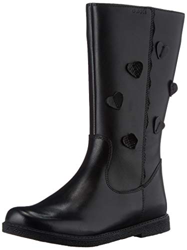 Geox J SHAWNTEL GIRL B, Mid Calf Boot, para Niñas, Negro (Black), 26 EU