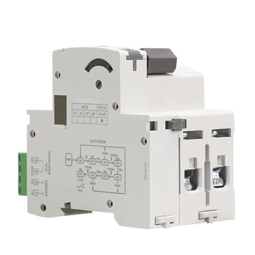 RCCB GRD9L-R tipo A 4P 63A 300mA interruptor diferencial rearmable motorizado automatico 3
