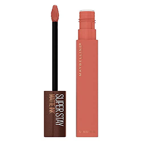 Maybelline New York SuperStay Matte Ink Liquid Lipstick, Coffee Edition, Hazelnut Hypnotizer, 0.17 Ounce