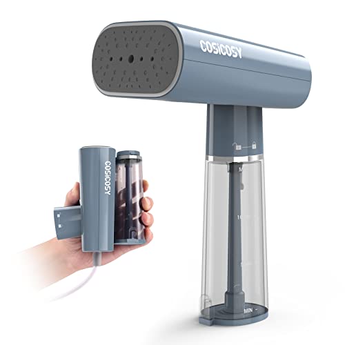 Cosicosy Travel Clothes Steamer, Travel Iron Steam Mini Handheld Garment Steamer Portable Clothes...