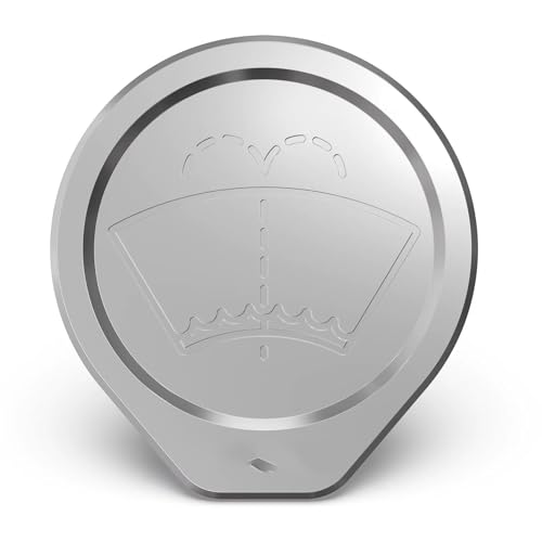 Couvercle de lave-glace E46 finition silver pour réservoir 61667007970