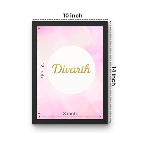 Image of DIVARTH Vastu Money Tap Frame - Gold Coin Flow Painting for Living Room, Home, Office Decor - West Wall Wealth Attraction & Positive Energy - 10x13 Inch (Brown)