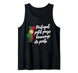 Humour Portugal | Portugal petit pays beaucoup de poils Débardeur